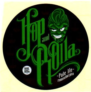 Hop and Rolla nalepka