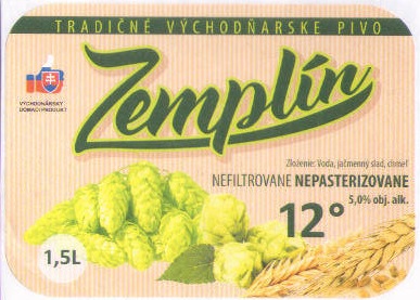 Zemplin 12 - 1,5L 2