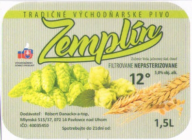 Zemplin 12 - 1,5L 4