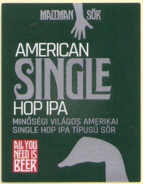 Maltman American Single Hop Ipa