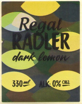 Regal Radler Dark Lemon