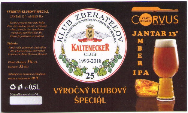 Jantar Amber Ipa Vyrocny klubovy special