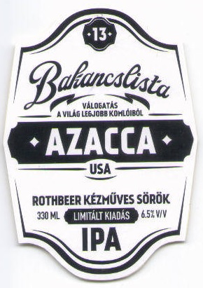 Bakancslista Azacca