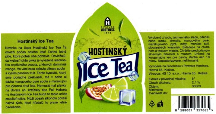Hostinsky Ice Tea